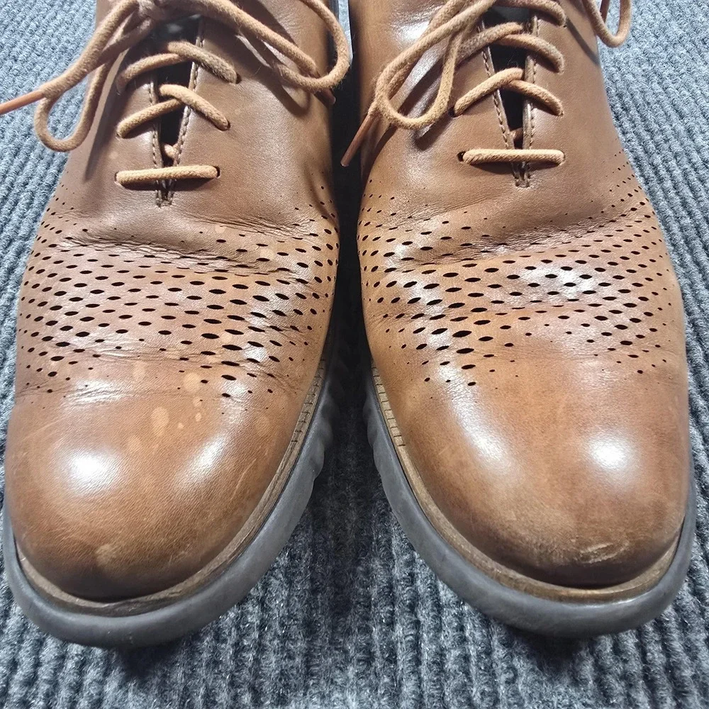 Cole Haan Shoes Mens Size 13 Original Grand‎ Perforated Leather Oxford C25351